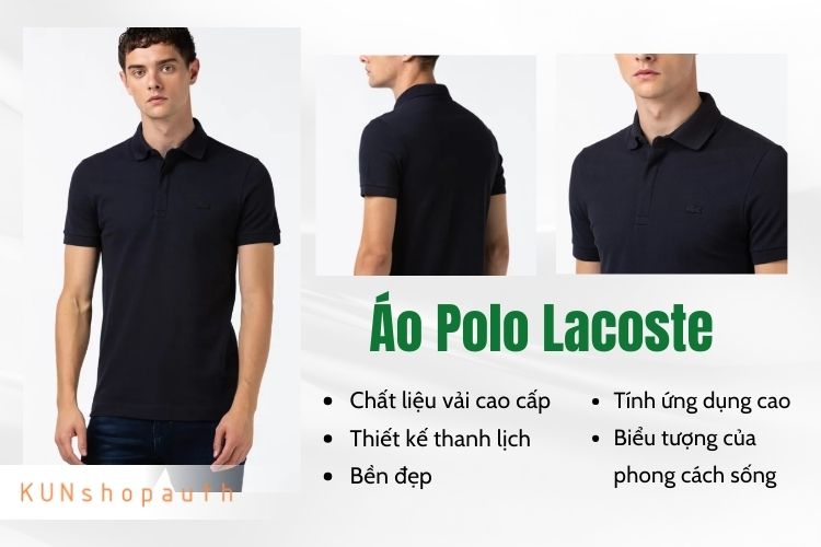 Ưu điểm nổi bật của mẫu áo polo Lacoste