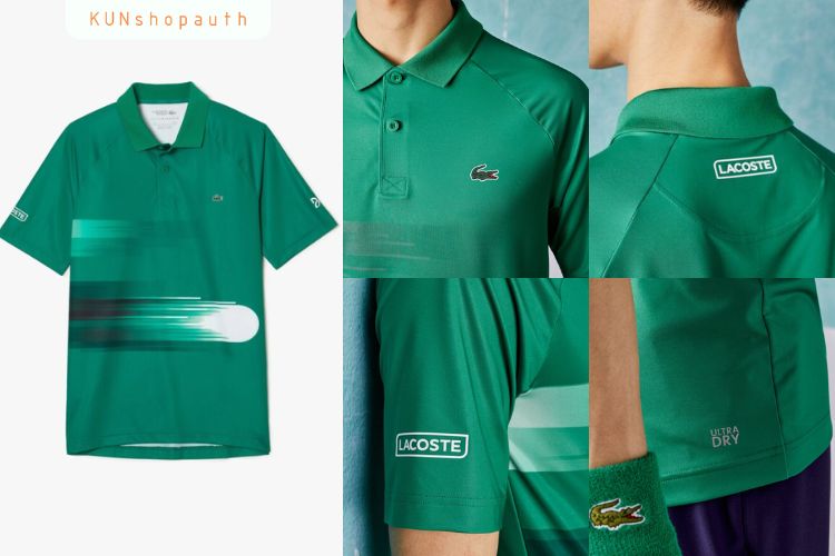 Áo Polo Lacoste Phong Cách Thể Thao Novak Djokovic