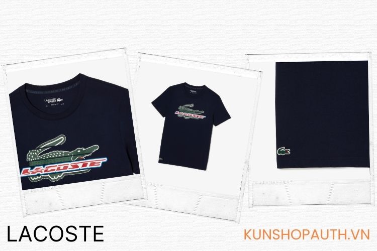 Áo thun Lacoste chất cotton mềm mịn