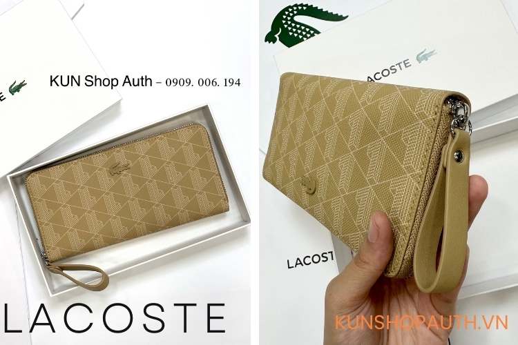 Mua ví Lacoste chính hãng, giá tốt tại KUN Shop Auth