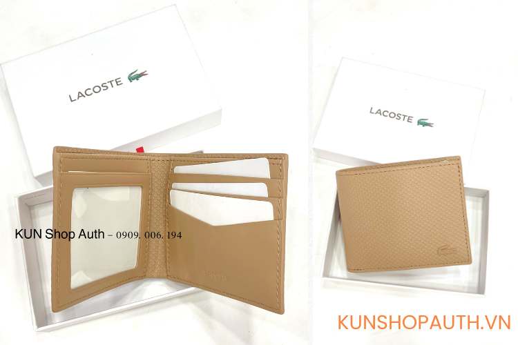 Ví da Lacoste không chỉ là phụ kiện mà còn là cách thể hiện gu thẩm mỹ