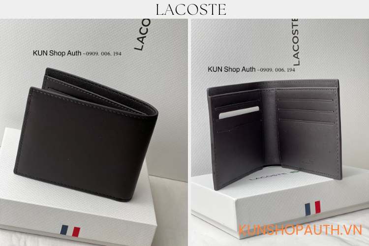Ví gập Lacoste KUN Shop Auth