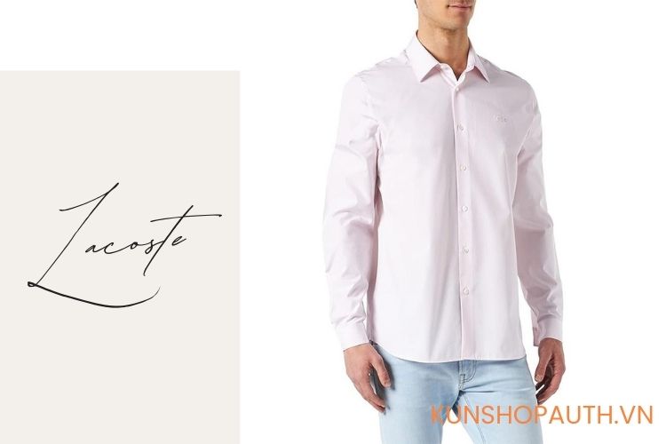 Áo sơ mi Lacoste có công nghệ sản xuất tiên tiến