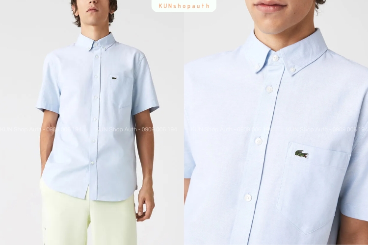 Áo sơ mi ngắn tay Lacoste 2