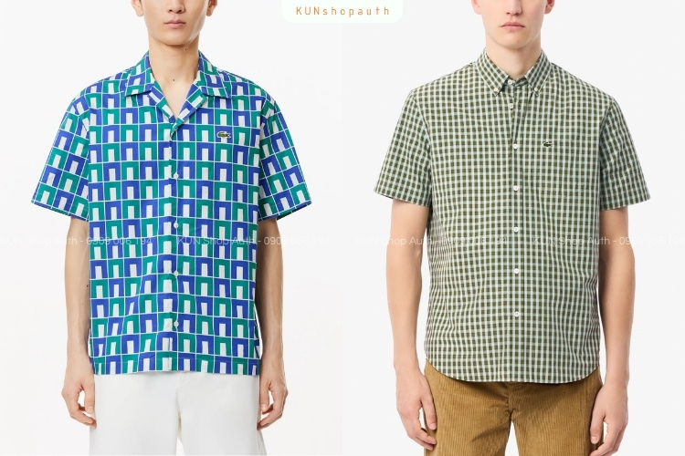 Áo sơ mi ngắn tay Lacoste 4