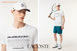 Form áo cộc tay Lacoste có thiết kế đầy thu hút
