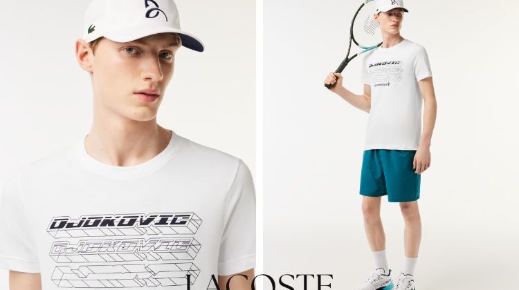 Form áo cộc tay Lacoste có thiết kế đầy thu hút