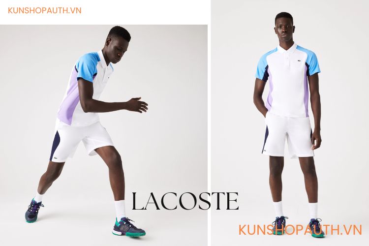 Kết hợp áo thun Lacoste cùng một vài phụ kiện nổi bật