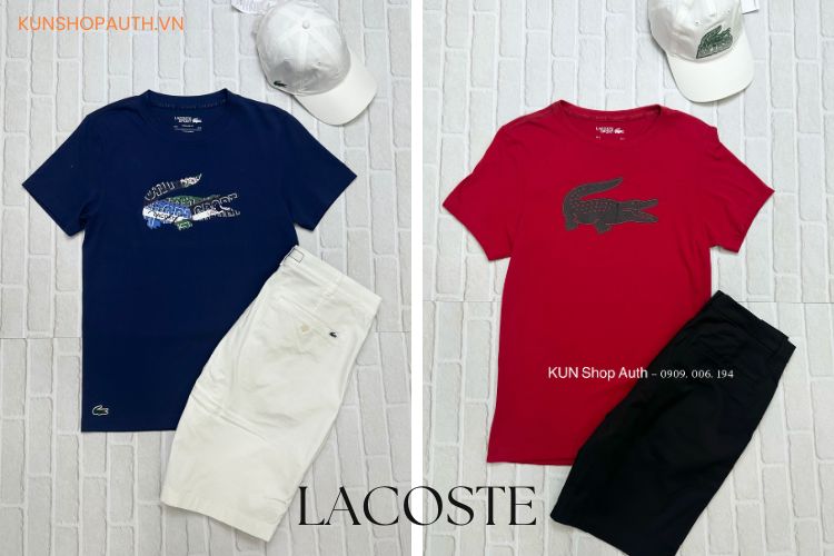 Mua quần áo cộc tay nam Lacoste chính hãng tại KUN Shop Auth