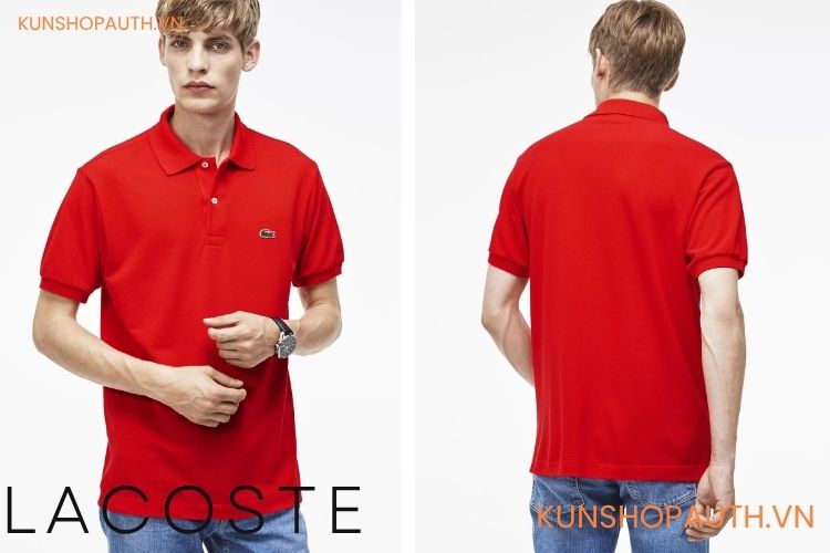 Polo Lacoste kết hợp cùng quần Jeans
