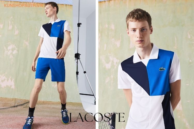 Polo kết hợp cùng blazer và quần âu vừa vặn, thoải mái