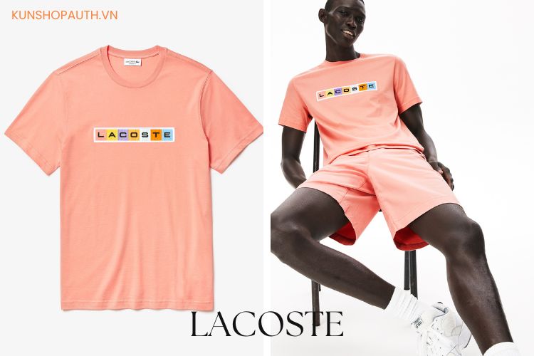 Quần áo cộc tay nam Lacoste là biểu tượng của mùa hè