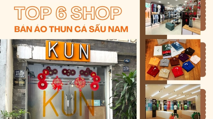 Top 6 Shop Bán Áo Thun Cá Sấu Nam Chính Hãng - Uy Tín - Chất Lượng
