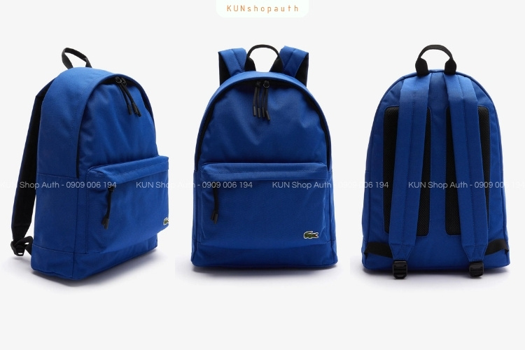 Balo Lacoste Neocroc Canvas Backpack