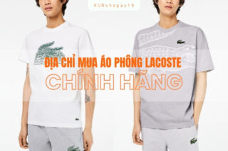 KUN Shop Auth là địa chỉ bán áo phông Lacoste chính hãng đáng tin cậy