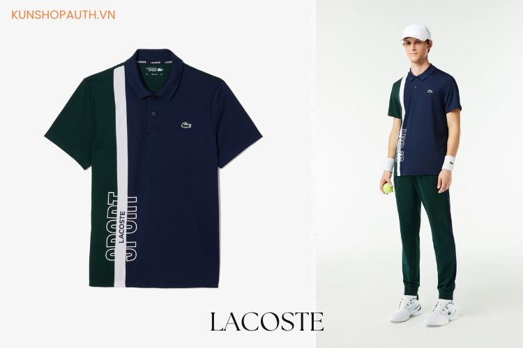 Áo polo tennis kết hợp cùng thời trang công sở