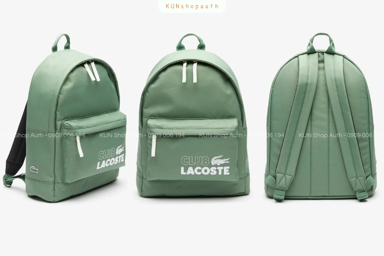 Balo Lacoste Neocroc Contrast Print Backpack