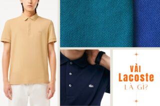 chất liệu áo lacoste