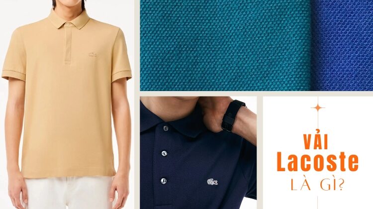 chất liệu áo lacoste