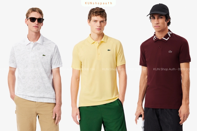Phân loại áo polo nam Lacoste