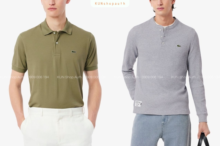Hướng dẫn cách đo và chọn size áo polo Lacoste nam