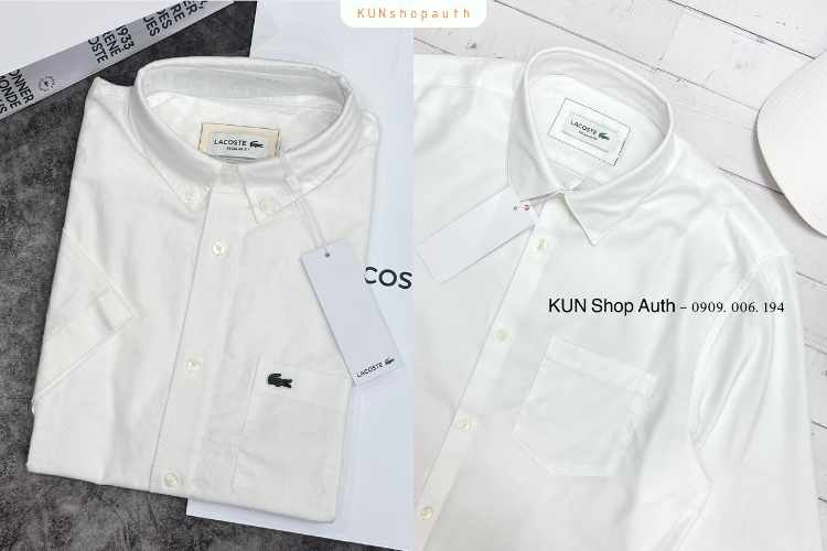 Cách chọn mua áo lacoste trắng chính hãng & phù hợp