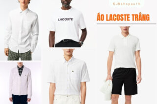 Áo Lacoste Trắng – Món Đồ "Must-Have" Trong Tủ Đồ Nam Giới
