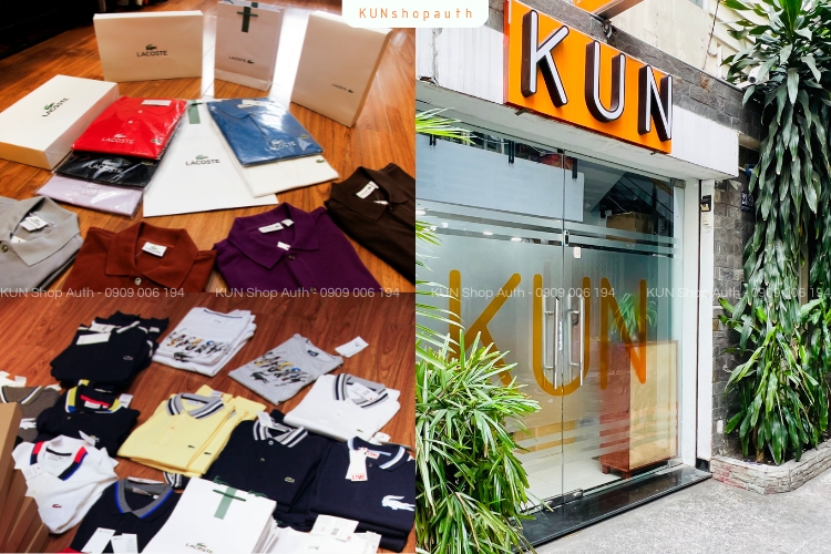 KUN Shop Auth - chuyên cung cấp áo thun Lacoste dành cho quý ông trung niên