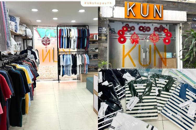 KUN Shop Auth: Thời trang nam Lacoste cao cấp, sang trọng, lịch lãm